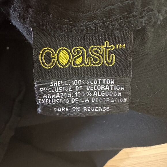 Coast Mens Fringe Vest Pitbull‎ Dog Motorcycle Button Down Sleeveless Black XL - Picture 5 of 8